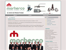 Tablet Screenshot of morherco.com
